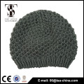 Classic plain color marled ribbed beanie